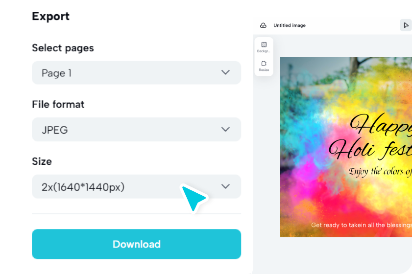 Personalize and share